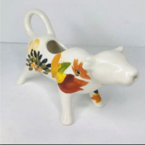 ❤️Rare - The Pioneer Woman Timeless Floral Cow Creamer - Picture 4 of 5